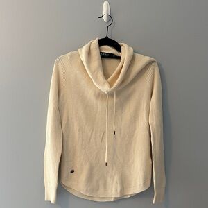 Lauren Ralph Lauren Cream Cowl Neck Sweater